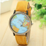 **HOT** Globetrotter World Traveler Watch