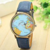 **HOT** Globetrotter World Traveler Watch